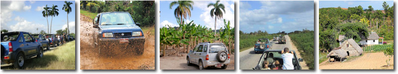 Jeep Safari tour Cuba