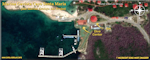 Aerial view of the Marina Cayo Santa Maria located in Cayo Las Brujas
